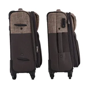 DIZHEN Hot Sale Travelling Carry-On Bags Cabin Luggage Suitcase Set Trolly Hard Spinner Nylon Luggage