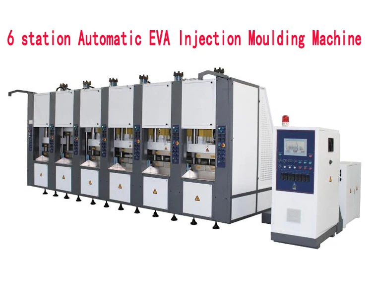 Fully Automatic Flip Flop Crocs Slipper Sandal Making Machine EVA Sole Foam Injection Moulding Machine