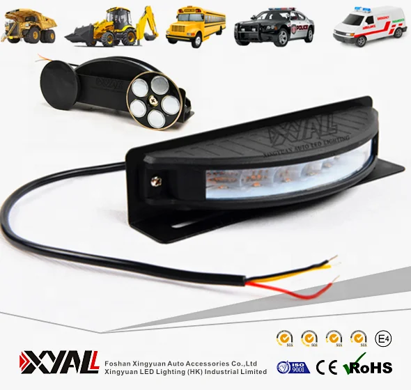 Wide Angle LED Strobe Light Multi Flashing Semicircle Truck Pickup Surface Mount Lamp 18W 180 Degree LED SMD 3535 Universal Cars