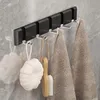 Black+Silver 5 hooks