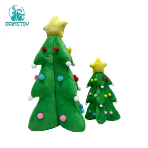 Custom Plush Toy Green Christmas Tree Stuffed Soft Toy