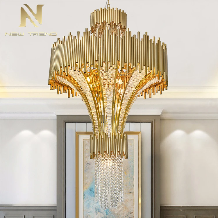 CPL-207 Design Moderno Interno Decoactive Light Personalizzato per Hotel Ristorante Lusso con Candelabro Metallo Cristallo