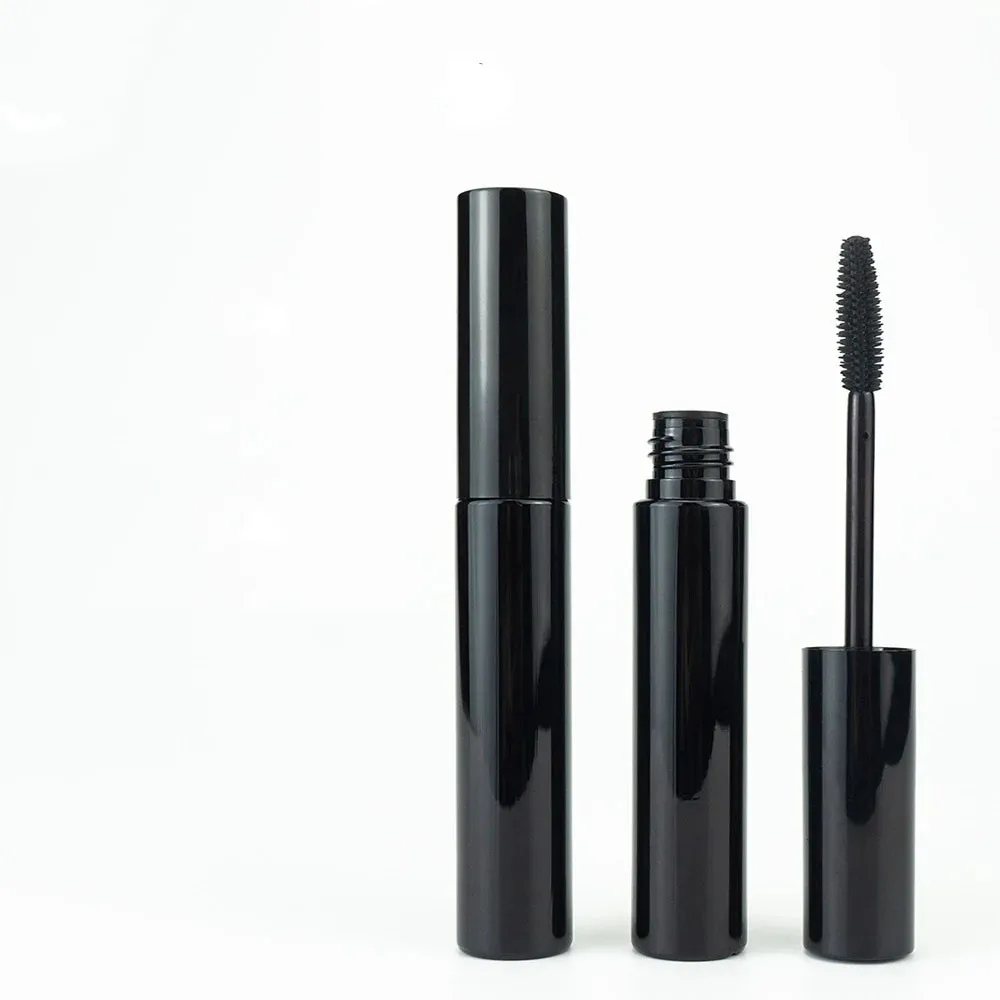 Customized 10ml 15ml Black Makeup Packaging Mascara Tube Container For