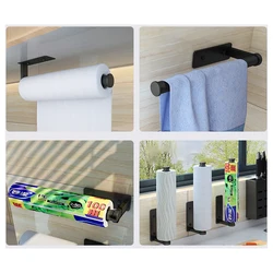 Кухонное бумажное полотенце не-дыропробивной стеллаж для хранения бумажная вешалка бумага масло абсорбирующие крючки полка подвешивания настенный