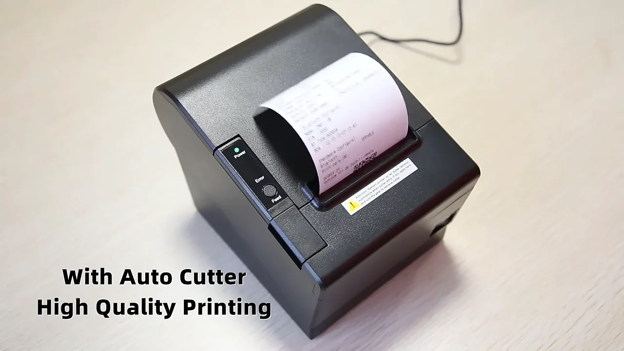 High Quality 3inch Thermal Printer 80mm Bluetooth Thermal Pos Receipt ...