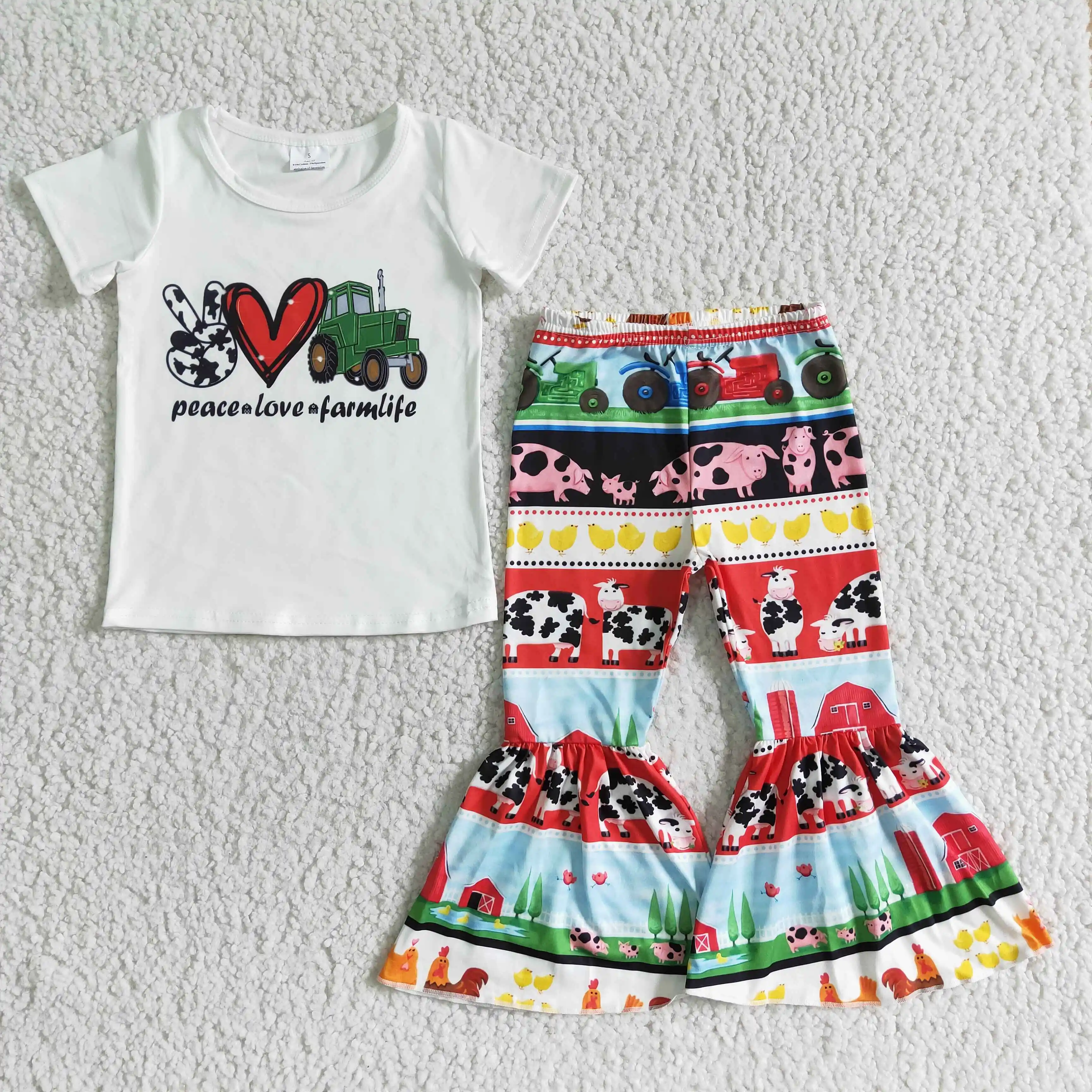 Conjunto De Ropa Para Bebés Y Niñas Pequeñas,Conjuntos De Granja,Vida  Bella,Boutiques,2022 - Buy Conjunto De Ropa De Niños,La Vida De La Granja,Ropa  Bebé Niñas Product on Alibaba.com