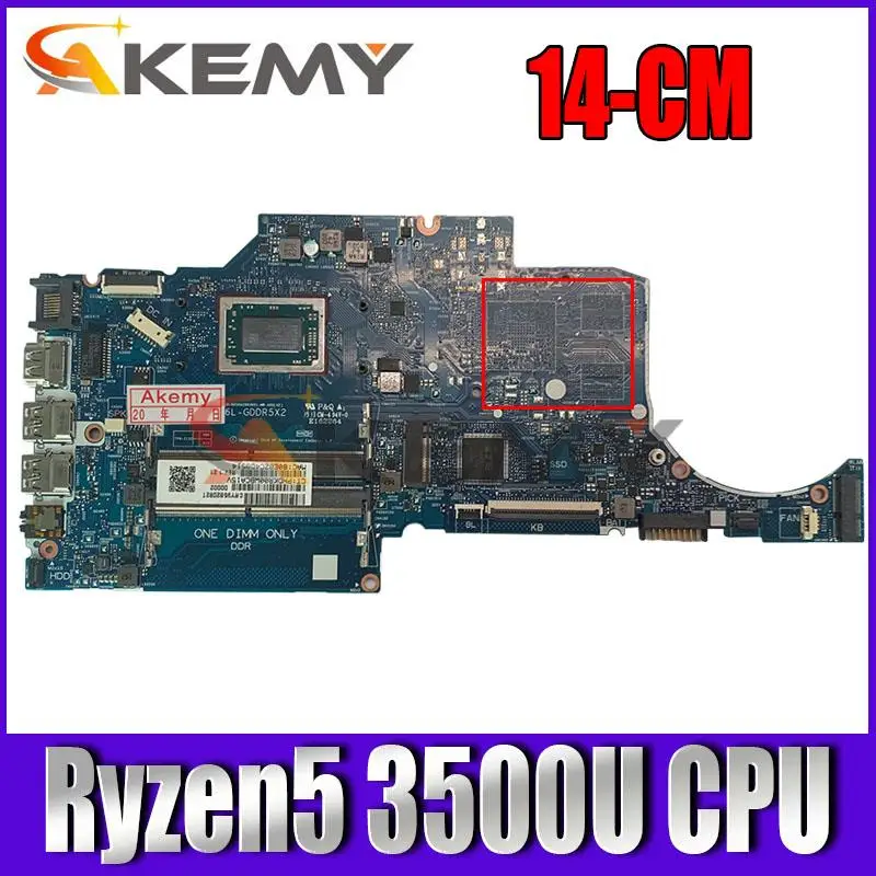 Hp 245 G5 Laptop Motherboard HP Mainboard With Ryzen5 3500U CPU 14