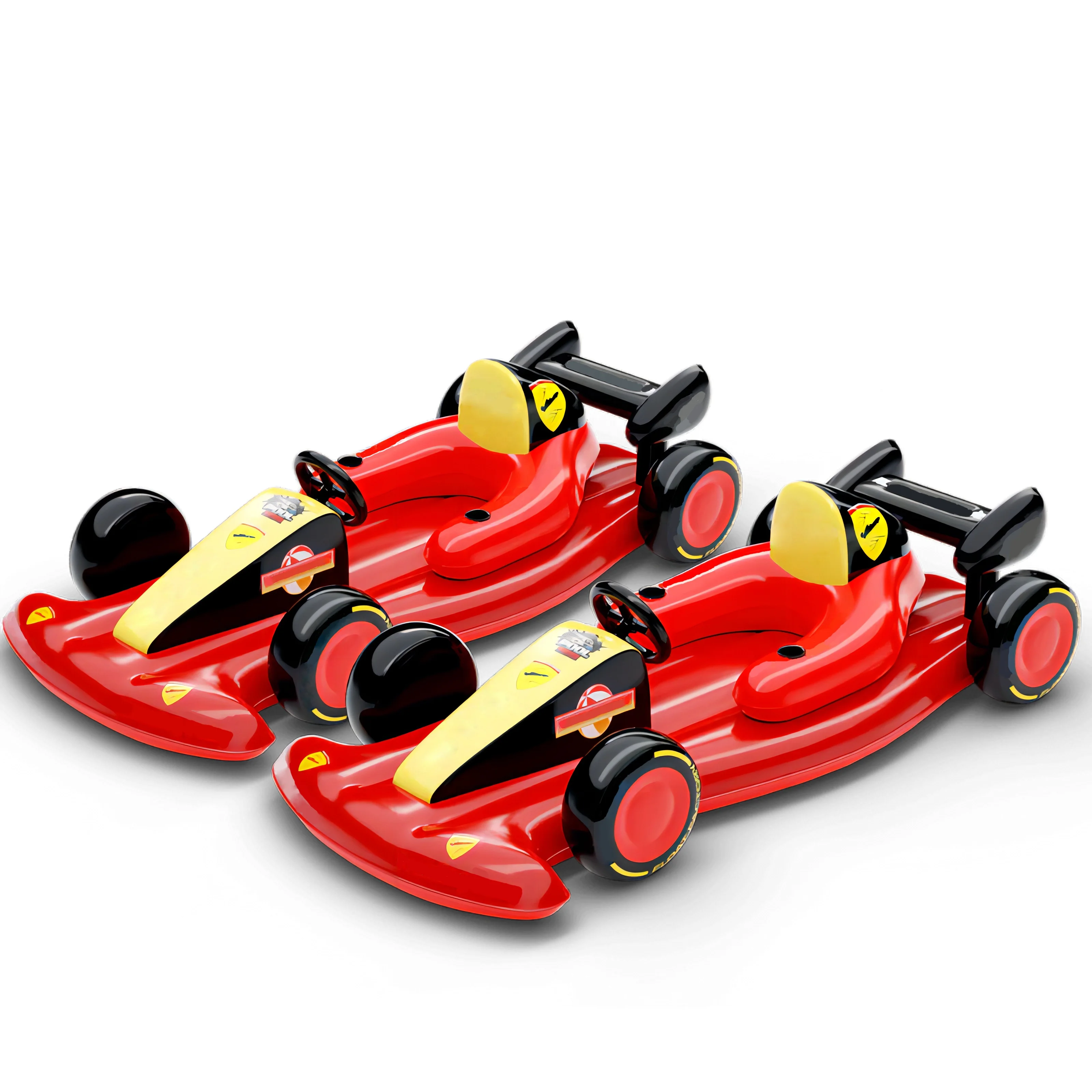Custom Large PVC Race Car Floating Lounge Summer Swimming Pool Float for Adults for Summer Pool Parties