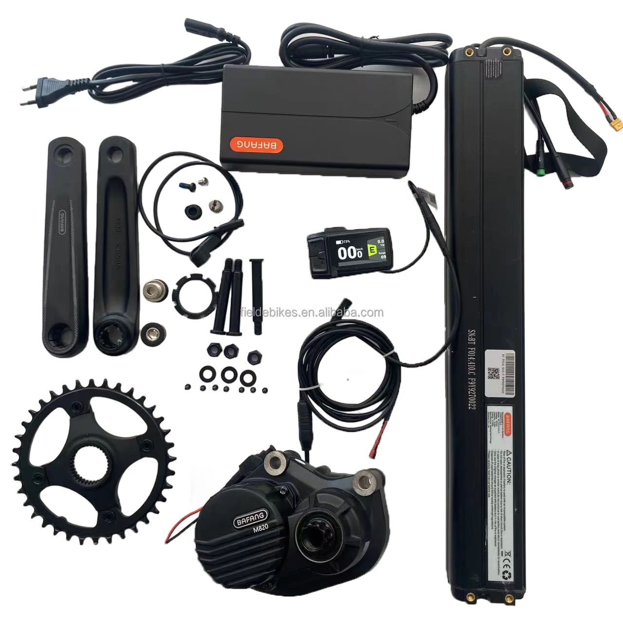 BAFANG M820 250W Mid Motor Ebike Conversion Kit with Battery