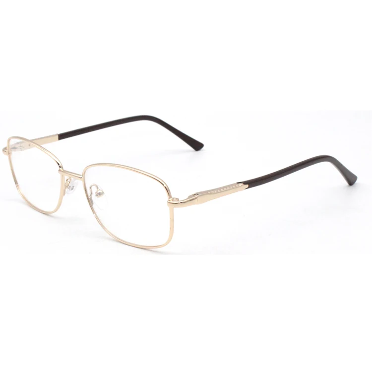 Monturas ópticas de Metal para mujer, monturas de gafas, baratas