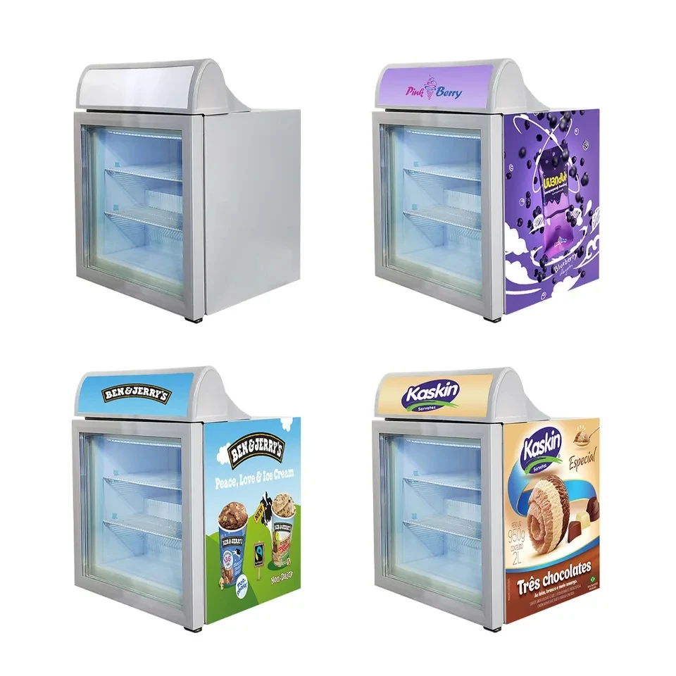 Factory 55L Hotel Mini Bar Freezer Compressor Cooling Ice Cream Display Refrigeration Equipment-133056