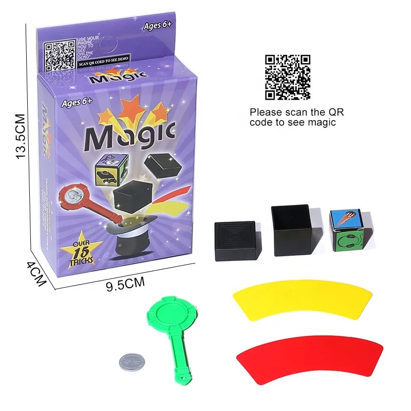 Cheap Magic Tricks Over 15 Tricks Magic Props Toy Educational Toys for Kids