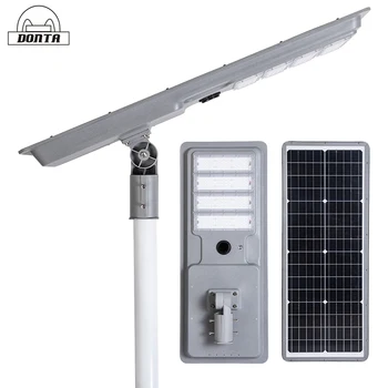 integrated waterproof Ip65 outdoor solar panel road lamp all in one solar led street light 50w 80w 100w