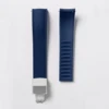 Fibbia in argento blu