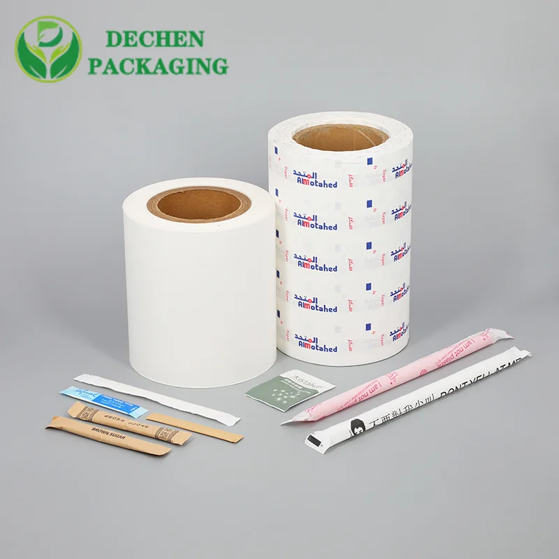 PE Coated Paper for Sugar Salt Pepper Powder Sachet Stick