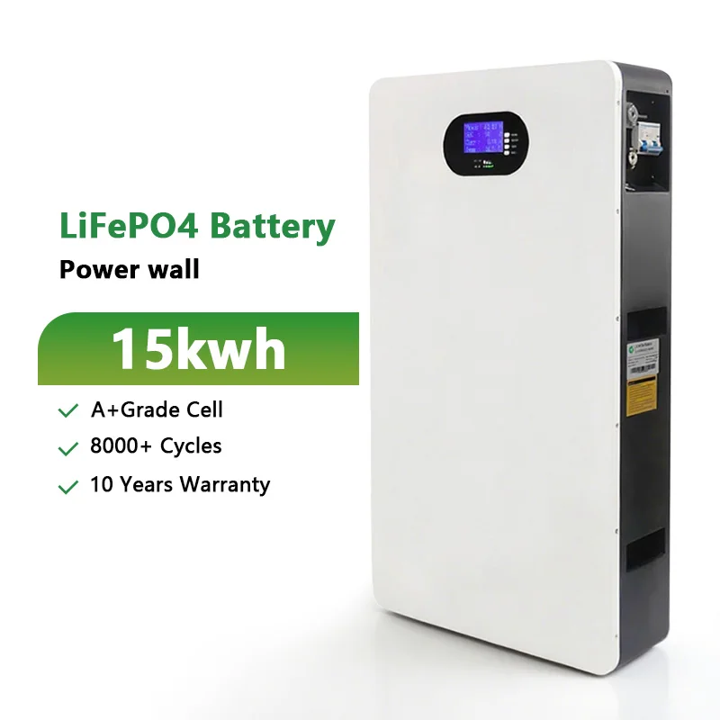 Maklik om te skuif 48v Lifepo4-batterypak 200ah 300ah 5kwh 15kwh 10kwh Bateria Litium-ioonbatterye Solaarstelsel Tuis