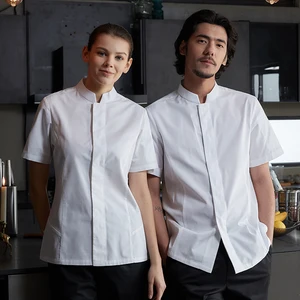 Zhenyao Five-Star Hotel Executive Chef Work Clothes High-End Western Restaurant Uniforms for Baking for Restaurant & Bar Staff