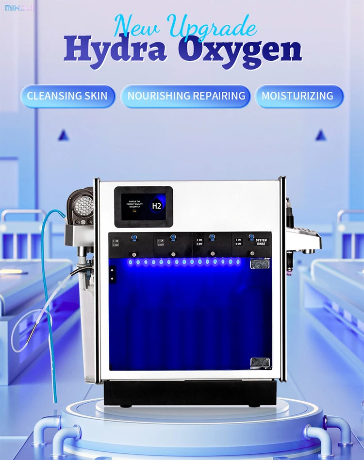 HydraPro H2 Hydro Oxygen Dermabrasion Machine Professional Hydro Facial System 5 HydraPro H2 Hydro Oxygen Dermabrasion Machine Professional Hydro Facial System