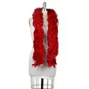 4.Red feather Boa 4/6" Moq 2yard