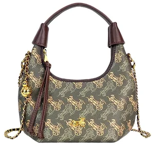 Customized Men's and Women's Matching Tote Bags with Zipper Closure Crossbody Design for Small Orders