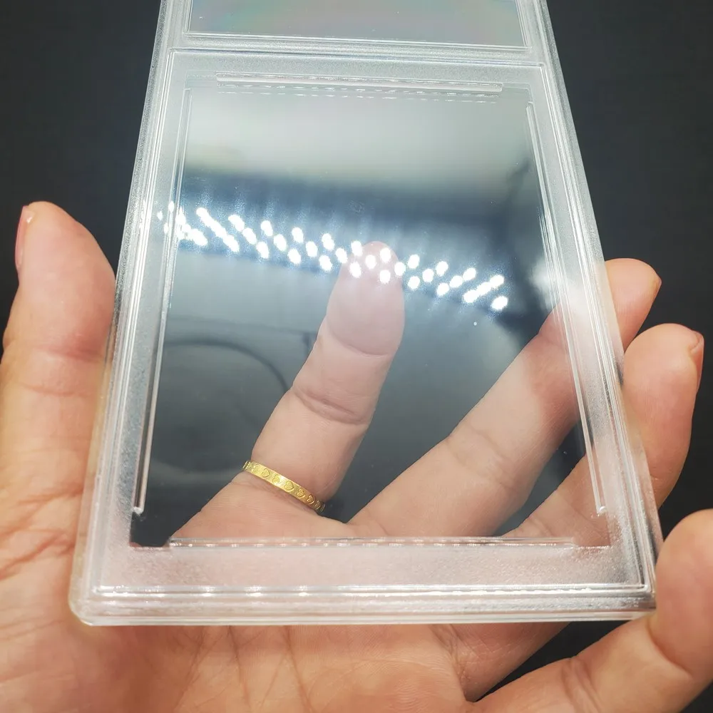 empty graded card slabs Buy 55pt PSA Style Trading for Grading Sports Cards notch protection and display capabilities Vanity Slabs 240pt thickness Empty