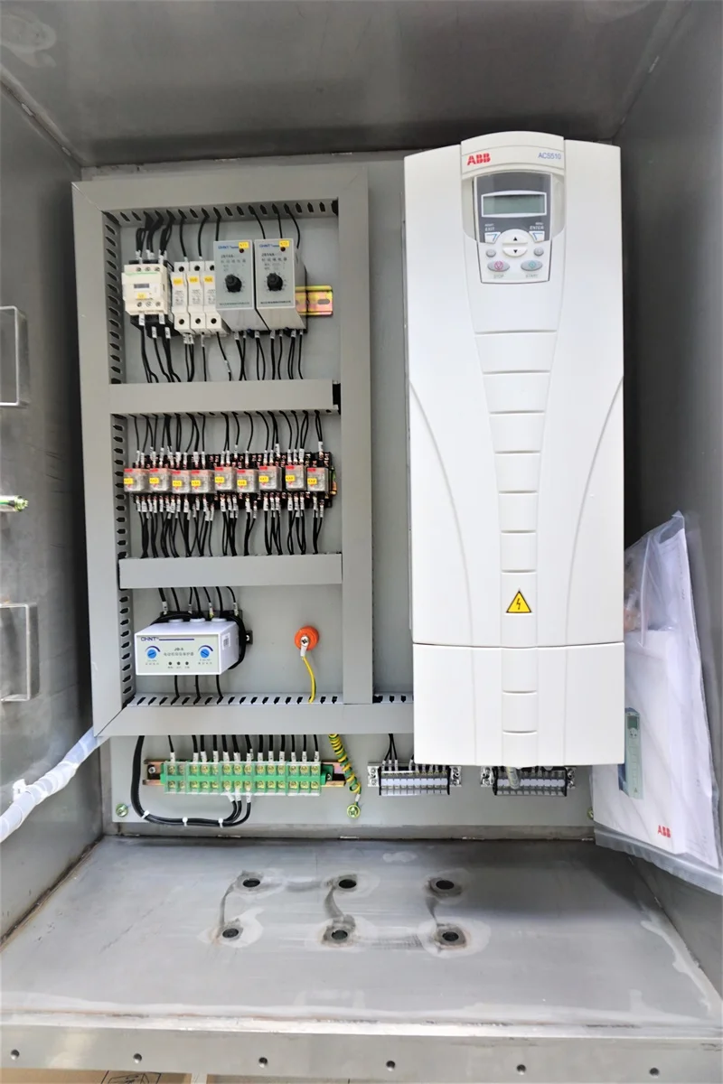 Customized  Low Voltage Metal Distribution Panel AC Control Box PLC Electric Control Cabinet VFD Water Pump Control Panel