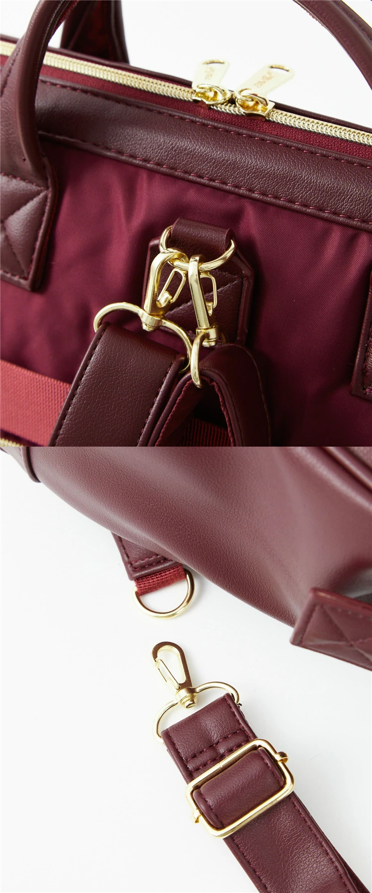 Japanese Leather 3WAY Boston Cross Sling Shoulder Bag Handbags Unisex Mochilas travel school college Backpack Minimalist Bolsos