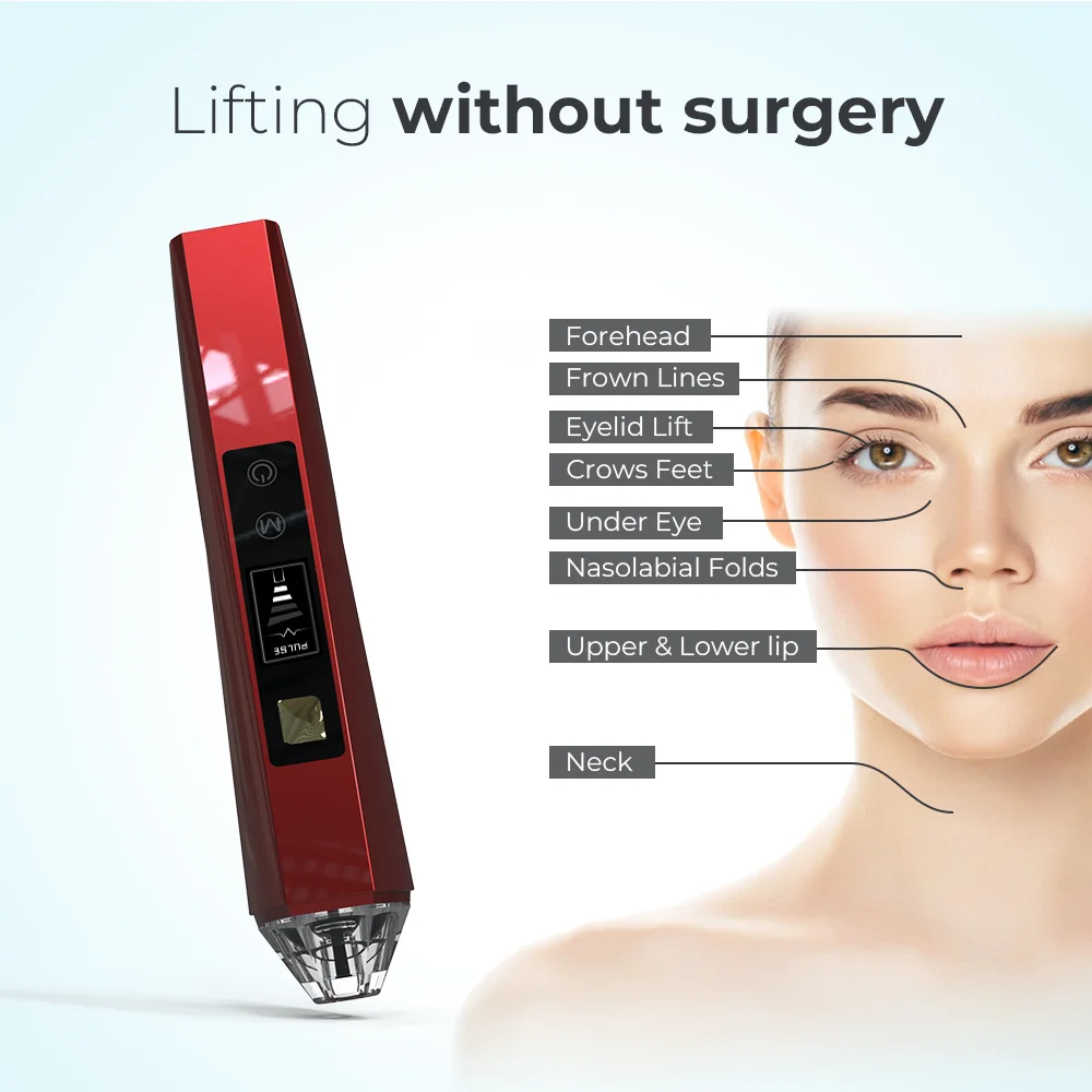 2026 New Innovation 2 in 1 Cold Beauty Plasma Pen for Skin Tightening Wrinkle Removal Acne Removal Cold Plasma Technology