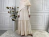 Beige (With Long Scarf)