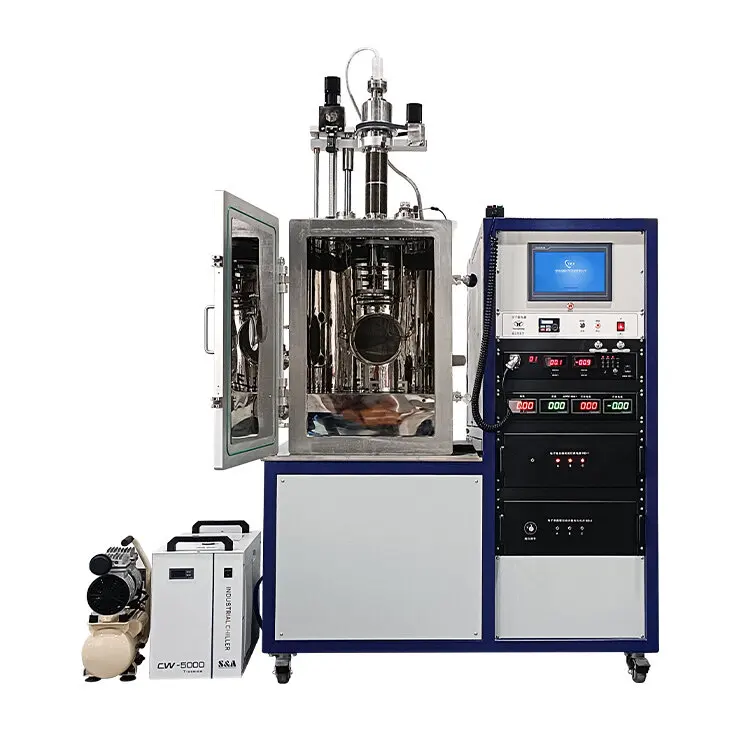Electron Beam Evaporation Coating Equipment with Auxiliary Ion Source Ion Beam Sputtering Machine with Ion Beam Gun