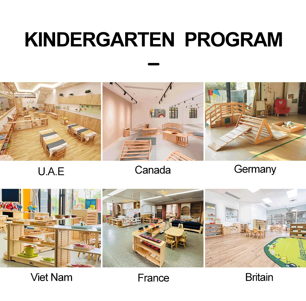 Adena Montessori Preschool Daycare Furniture Kids Kindergarten Wooden