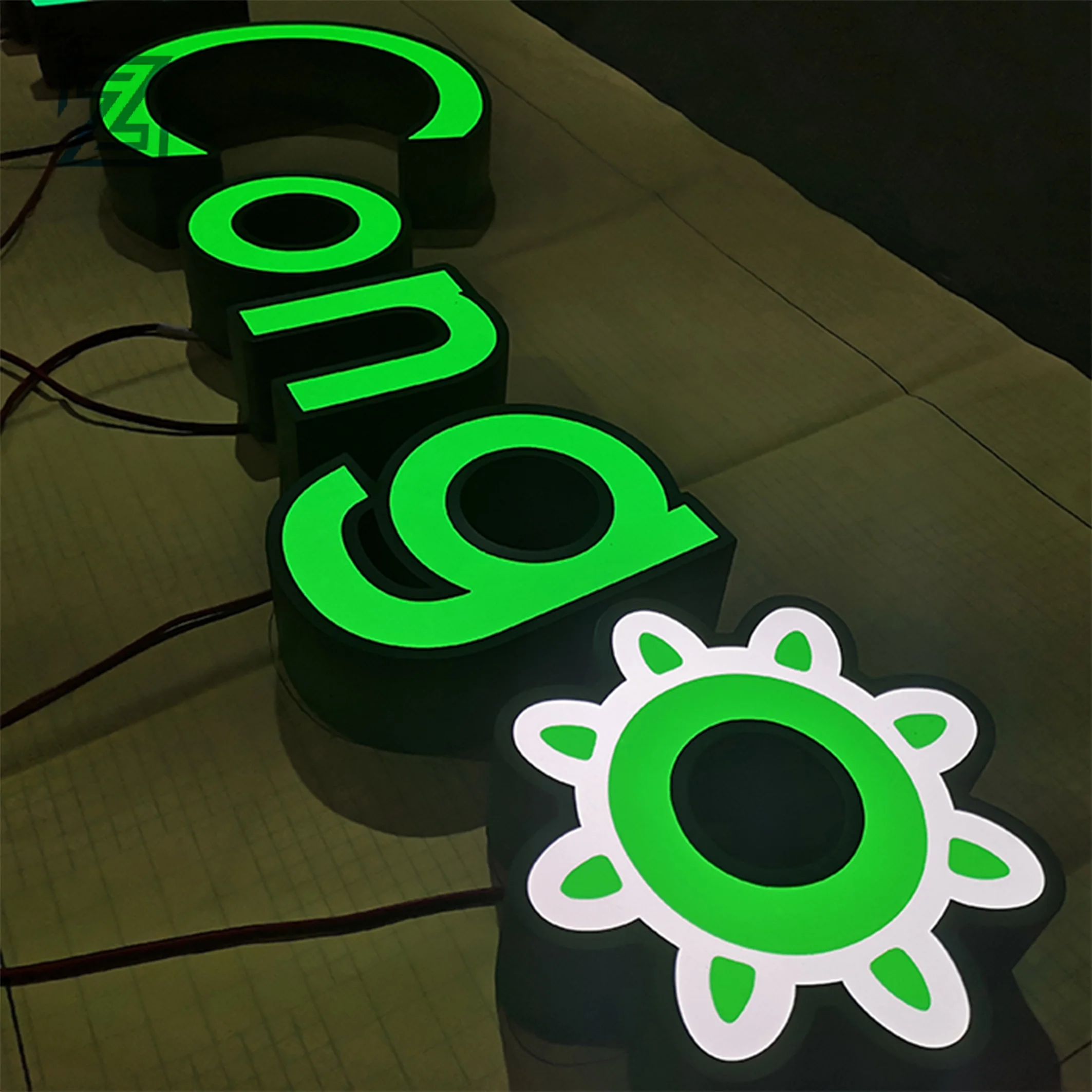 Kelly Customized 3d Acrylic Led Luminous Signs Outdoor Illuminated Letters  Logo Wall Decor Signage For Storefront Business - Electronic Signs -  AliExpress