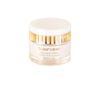 Custom High Quality Sculpting Body Lotion Cream Bottles Premium Body Cream Set