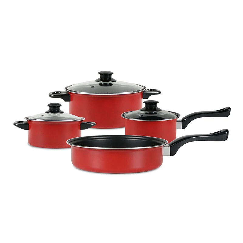 imperial Home Carbon Steel Cookware Set 7 Piece Set