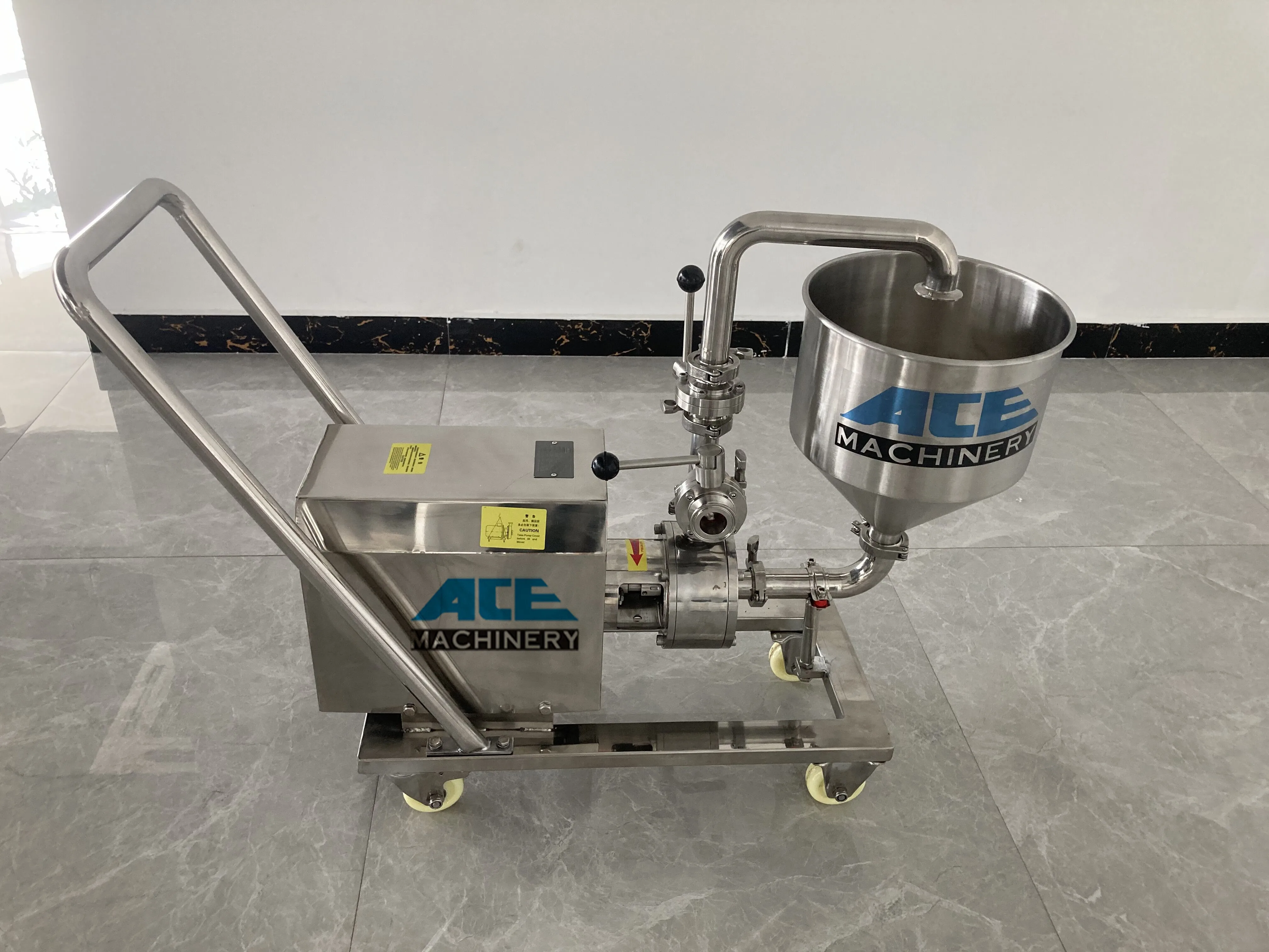 Factory Price Vacuum Homogenizing Bitumen Meat Emulsifying Machine