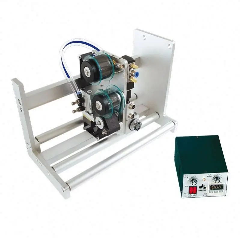 TEBAK Digital Temperature-controlled Pneumatic Date Printer, Electrically Driven, for Plastic and Wooden Bag Boxes