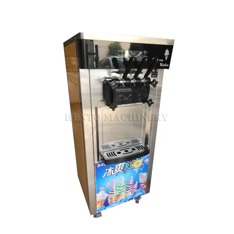 ソフトクリームマシーン プロの商用ソフトクリームマシン2220vシングルフレーバー小型