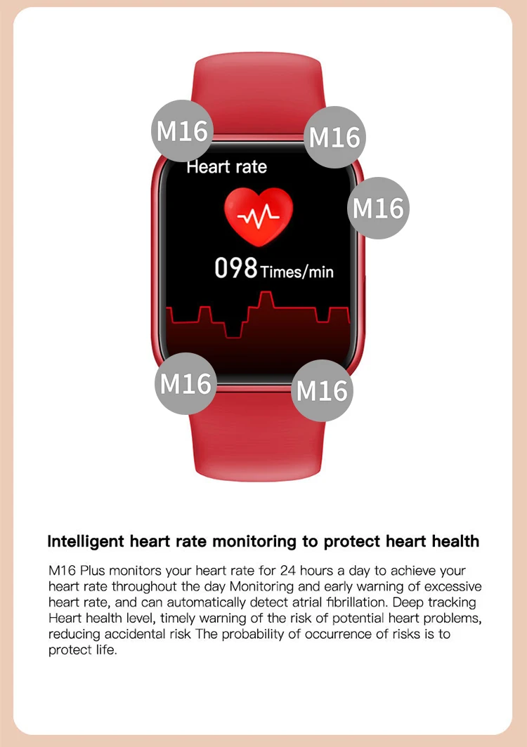 M16plus smart watch15