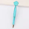 Bullet type 1.0 - 49-pearl blue flower pen