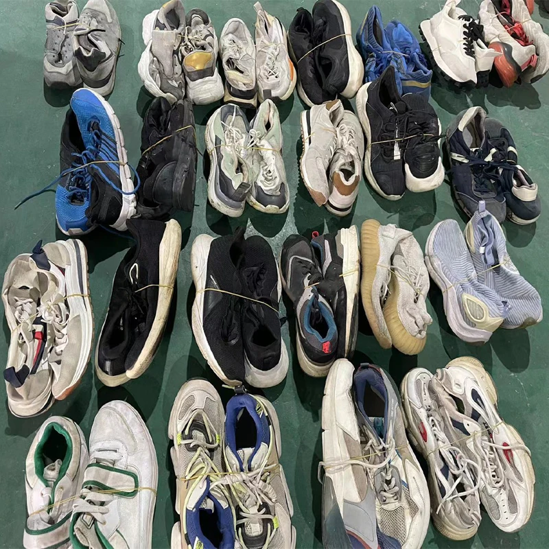 Clearance Price Cheap Second Hand Shoes in Stock Branded Used Shoes in  Bales for Sale From UK