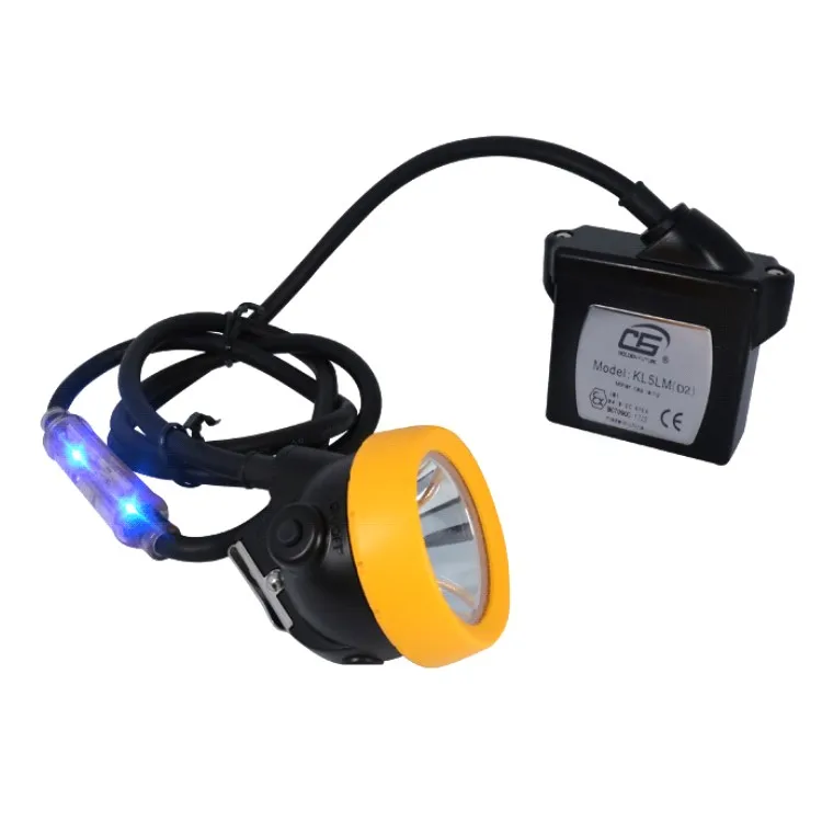 Durable Waterproof Ip68 Led Mining Cap Lights Corded Rechargeable Battery 1
