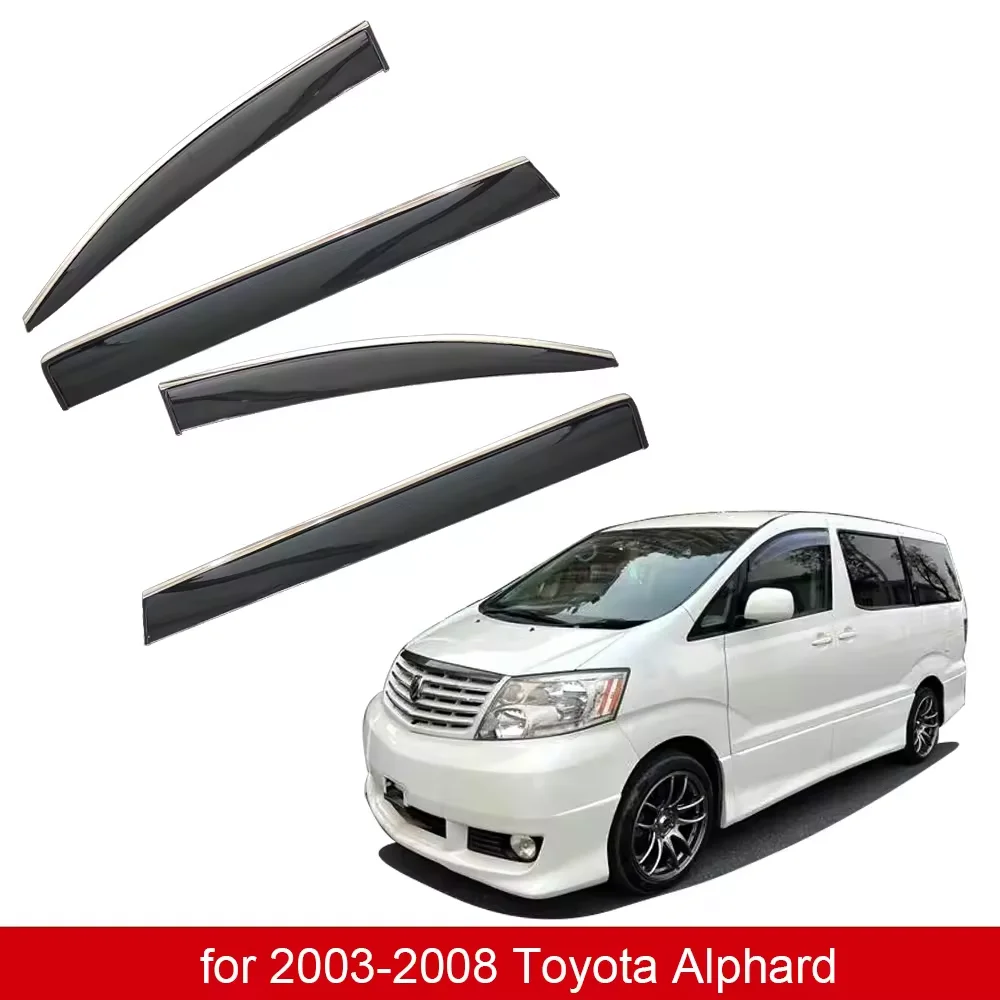 Car Wind Deflector for Toyota Alphard (2003-2024) - Window Visor