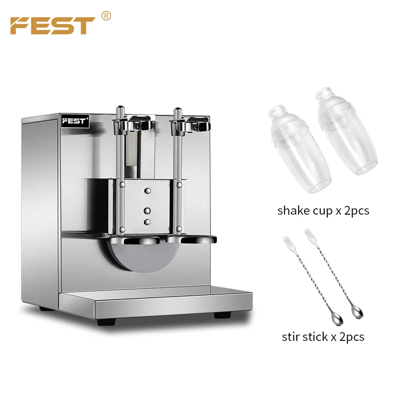 Mild Steel Bubble Tea Shaker Machine, For Cafe