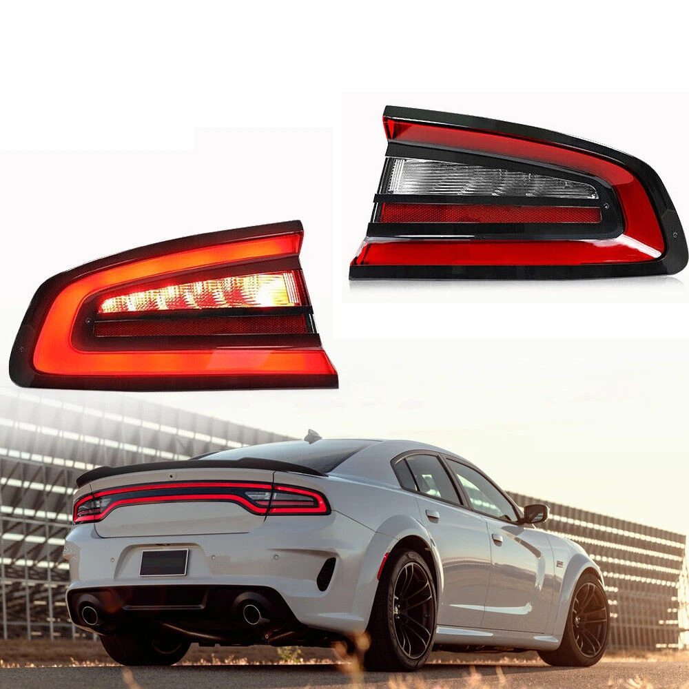 OEM auto parts outer LED tail light rear body red brake signal light lamp for Dodge Charger 2015-2019