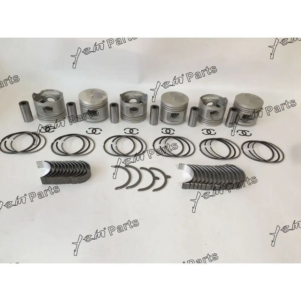 1HZ Piston Kit With Bearing Thrust Washer for Toyota Engine.