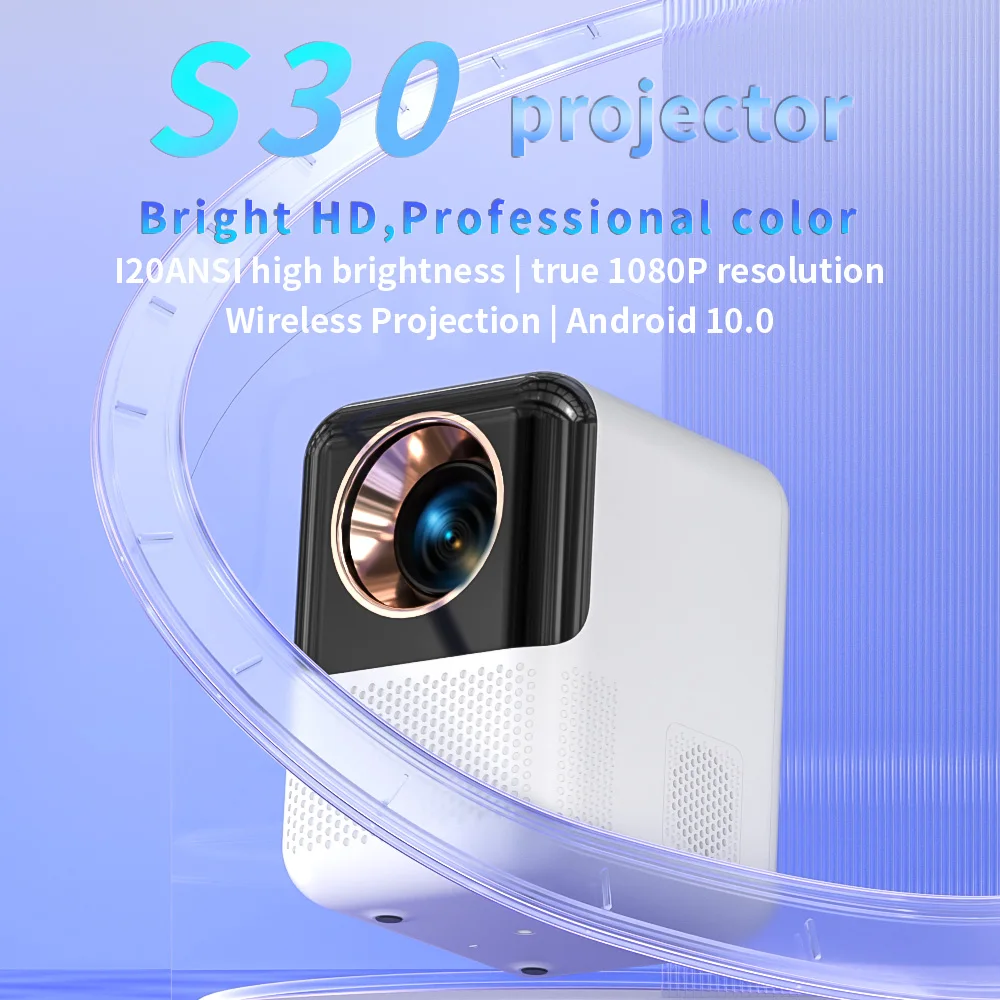 2025 Project 2m Realtek 8822/8723 2.4G/5G Led Projector X10