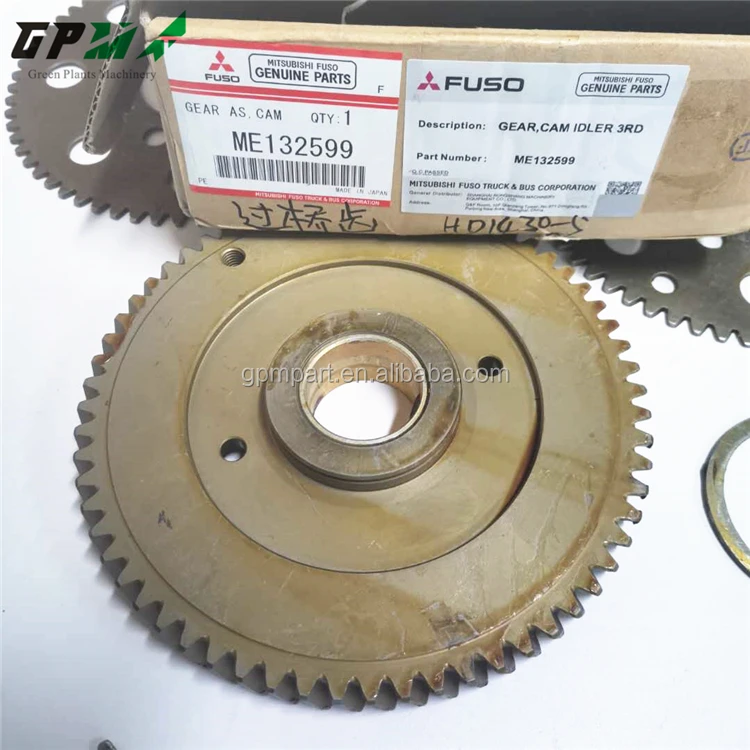 Original New 6M60 GEAR ASSY,CAM IDLER 3RD ME132599