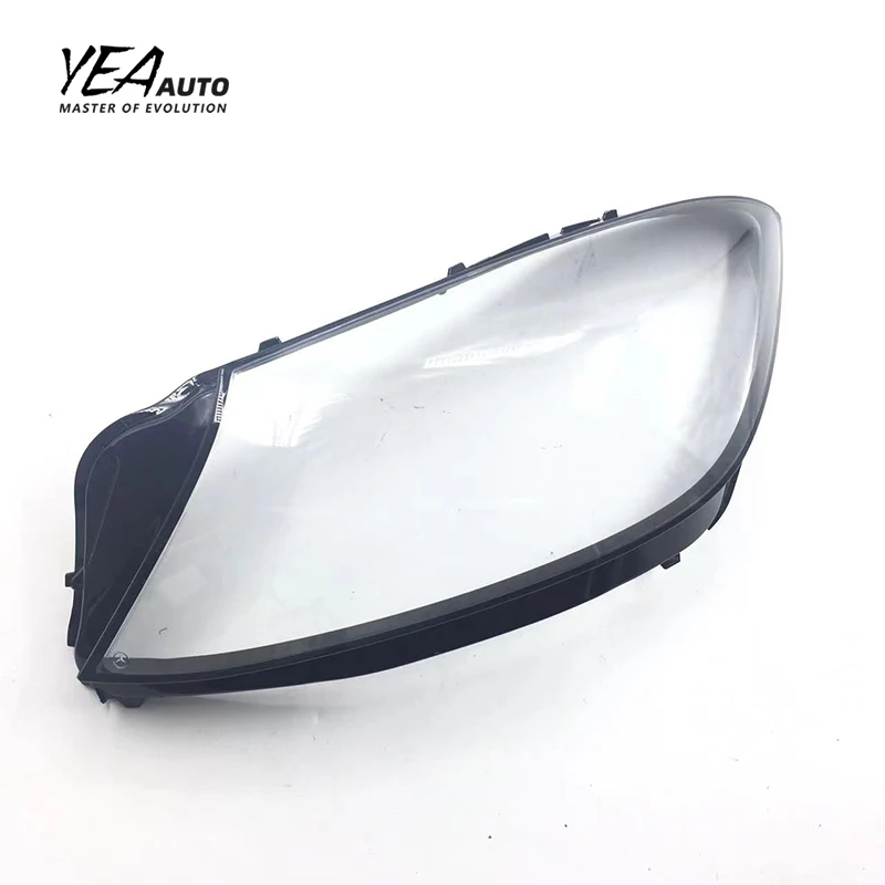 product car headlight glass pc lampshade cover lens for mercedes benz s class w222 s320 s450 s500 headlamp glass shade lens cover 18 20-31