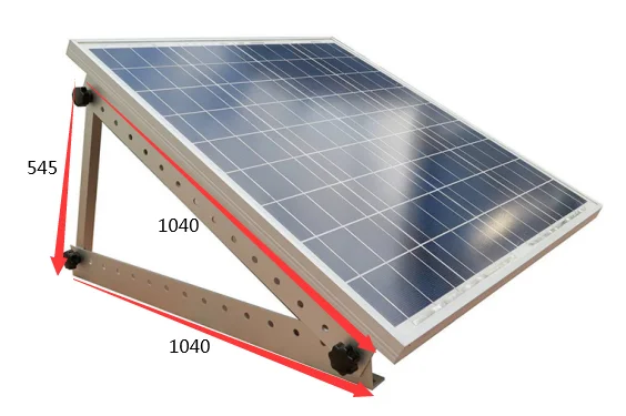 45 Inch Adjustable Foldable Leg 200w 300w Solar Panel Tilt Mounting Aluminum Brackets for Boat RV Roof Off Grid