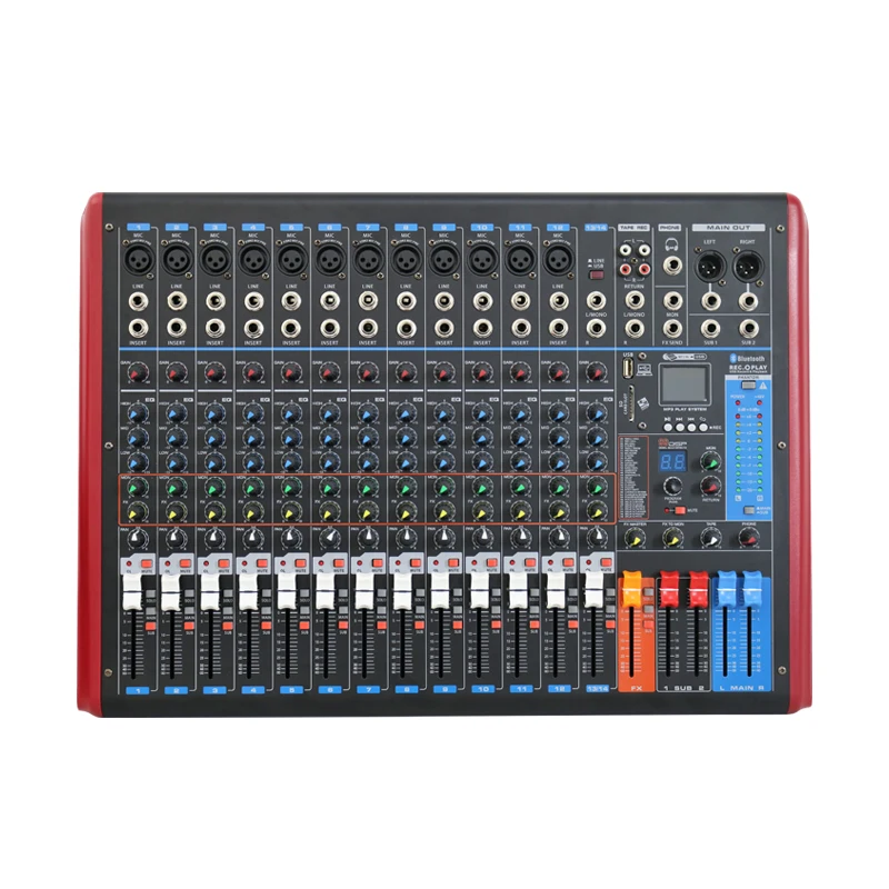Tebo Blm16 Professional Multi-channel Audio Mixer Dj Digital Mixer 16